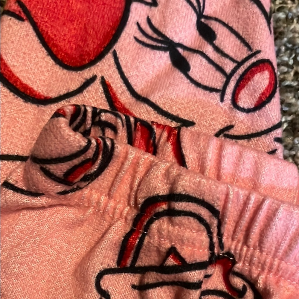Disney Minnie Mouse Pink Pajama Set - Picture 9 of 11